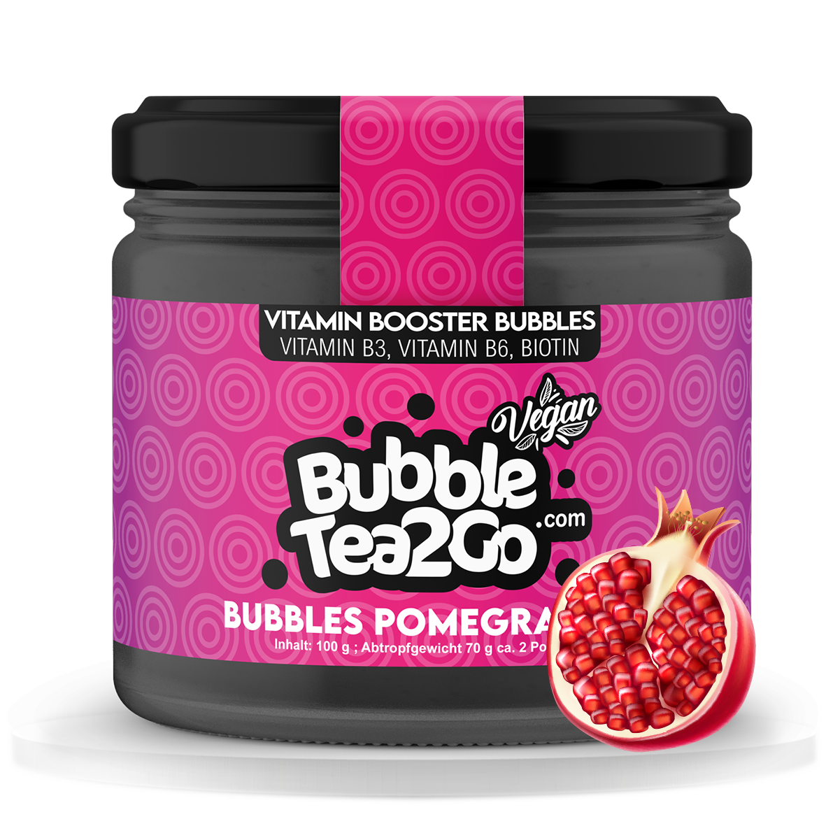 Bubbles - Pomegranate 2 Portionen